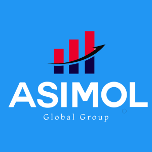 Asimol Global Group full blue logo